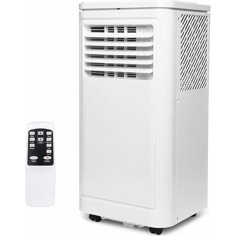Climatiseur mobile 3 en 1 9000 BTU/h - Froid seul - Déshumidification et ventilation - Télécommande et minuterie 24 h