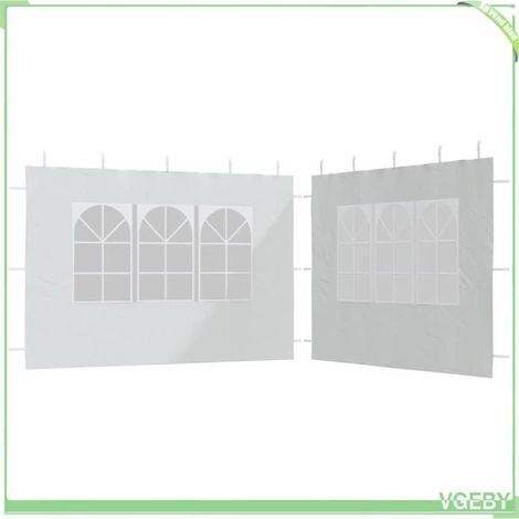 Paroi latérale de tente - FAFEICY - 45113 - Fenêtres décoratives - 300 x 195 cm - Anti-UV (1/5)