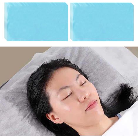 Drap de lit jetable 100 x 40 x 70 cm, non tissé, doux et respirant, idéal pour les massages et les salons de beauté.-AquaForge