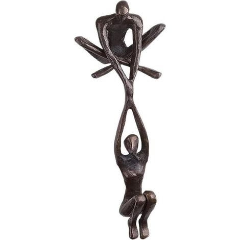 SABIR Décoration d'intérieur Résine Sculpture Ornement Couple Figurine Homme Levant Femme (1/5)