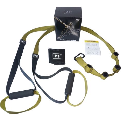 Allt-i-ett Suspension Trainer - Hemmagymsystem för den erfarna gymentusiasten, inkluderar tillgång till Trx Training Club