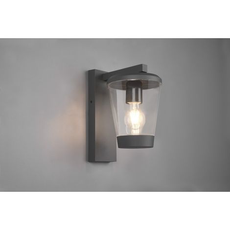 Applique de jardin, Applique outdoor IP44 Cavado Anthracite en Metal, TRIO (1/10)