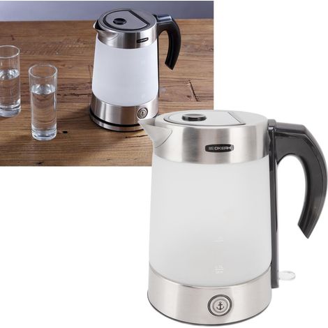 Importierter elektrischer Glaswasserkocher, STRIX Hochleistungs-Kaffee-/Teemaschine mit Temperaturregelung (1/5)