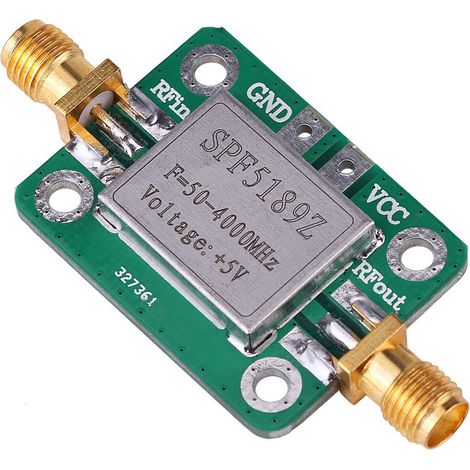Amplificateur RF SPF5189 50-4000MHz, Récepteur Signal pour Radioamateur FM HF VHF UHF, Module Gain Faible Bruit, 1 Pièce (1/5)