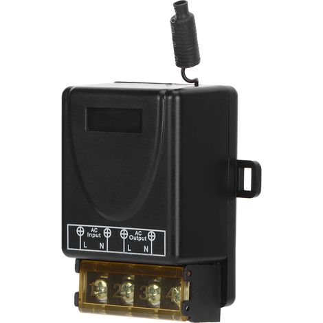 Hochleistungs-Fernschalter KR2201B-4 (220 V), 433-MHz-Relais für Wasserpumpenmotor (1/5)