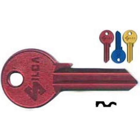 10PZ CHIAVI PER CILINDRI CORBIN 5 SPINE GRANDI CB5U - CB5U DX ultralite rosse