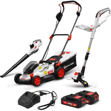 Kit 3 wiederaufladbare Maschinen 20V max + 2 Batterien