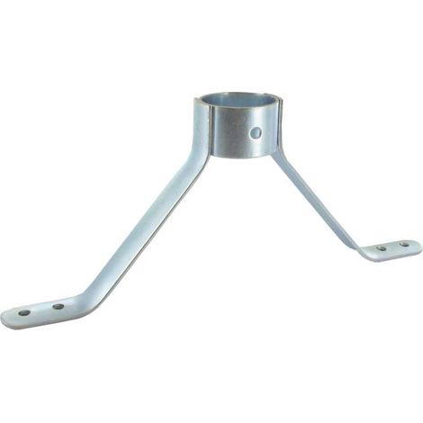 Cyclingcolors – Support de manche en métal 30mm – Renfort pour balai, pelle, râteau et raclette – Entraxe 143/168mm – Hauteur 70mm