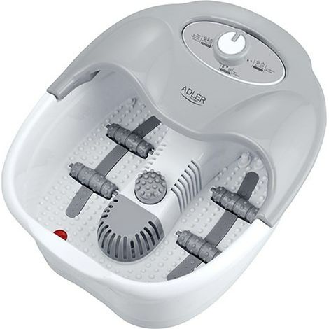 Adler AD 2167 masajeador Piernas Gris, Blanco