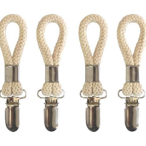 4-teiliges Handtuchclip-Set, Geschirrtuchhaken, Handtuchhaken, Badezimmerhandtuchhalter, Handtuchclips für Schränke und zum Aufhängen von Handtüchern (1/5)