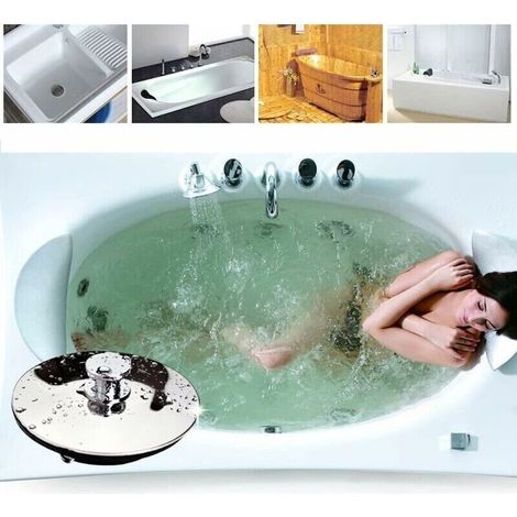 Bouchon de vidange 42-45 mm, bonde de baignoire, bonde d'évier, cuisine, salle de bain