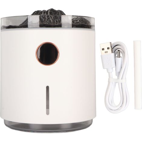 Diffuseur d'aromathérapie intelligent avec minuterie, brumisateur et humidificateur multifonction pour chambre et salon en noir
