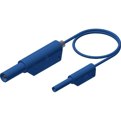 Hirschmann Test & Measurement MAL S WS 2-4 100/1 Sicherheits-Messleitung Lamellenstecker 4 mm Lamell