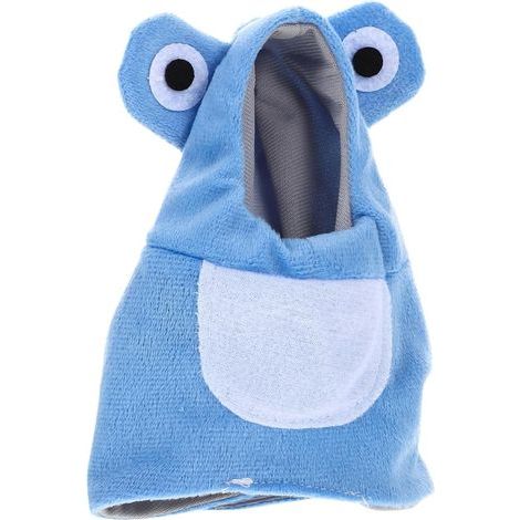 Coral Blue Fleece Parrot Jumpsuit Size L Breathable Bird Clothing Autumn Winter (1/5)