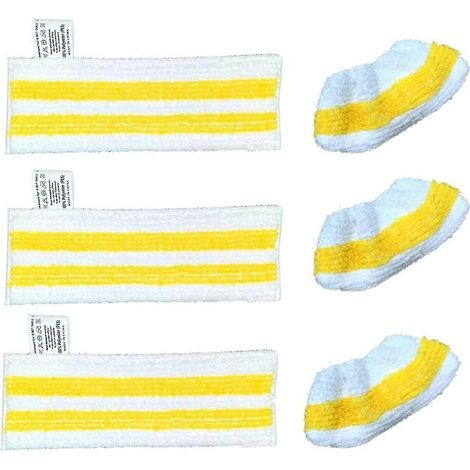 Pour aspirateur à main Easyfix Sc2 Sc3 Sc4 Sc5, chiffons de nettoyage vapeur en microfibre, accès (1/5)