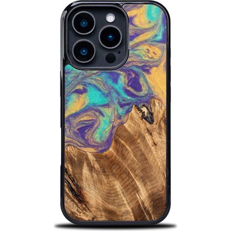Custodia Bewood esclusiva per iPhone 16 Pro - Pianeti - Mercurio (1/5)