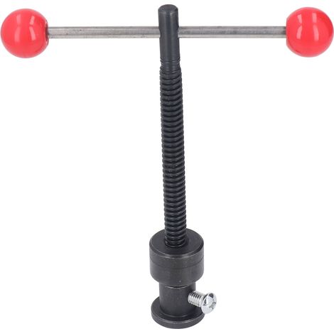 Étau en T pour établi, pince à vis en acier robuste, filetage clair, manuel, pour menuiserie, modèle T12 x 180mm (1/5)