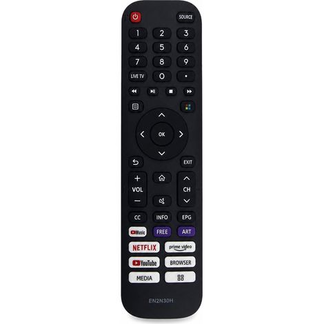 Télécommande de Remplacement Compatible avec Téléviseur Hisense EN2N30H (1/5)