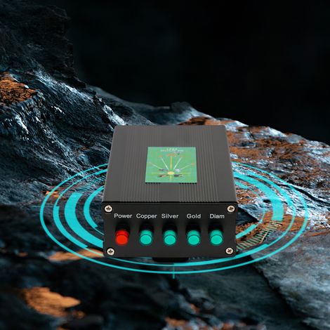 1000m Metalldetektor Gold Metallsuchgert 20m Untergrund Metal Detector Finder