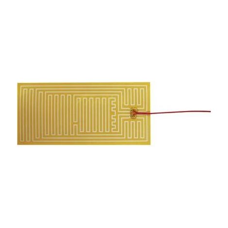 Thermo TECH Poliestere Lamina riscaldante Autoadesivo 12 V/DC, 12 V/AC 30 W Tipo di protezione IPX4 (L x L) 340 mm x 16 (1/2)