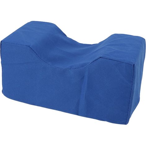 Coussin de cheville, rehausseur de pied en éponge respirante anti-escarres, repose-jambes, coussin surélevé pour soulager les blessures des personnes âgées (bleu) (1/5)