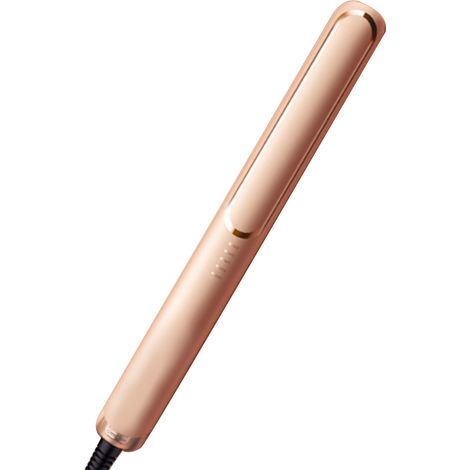 Lisseur et boucleur céramique 2 en 1, plaques flottantes anti-brûlure, fer à cheveux lissant et frisant portable 110V (1/5)