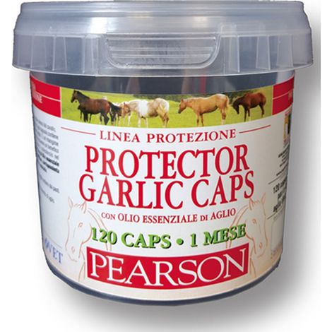 PROTECTOR GARLIC CAPS Pearson 120 capsule con olio essenziale di aglio al 100%