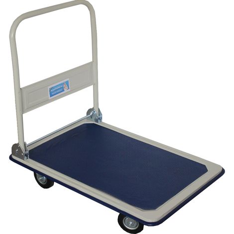 Plattformwagen 300 kg Traglast Transportwagen klappbar Ladefläche 90x60 cm (1/5)