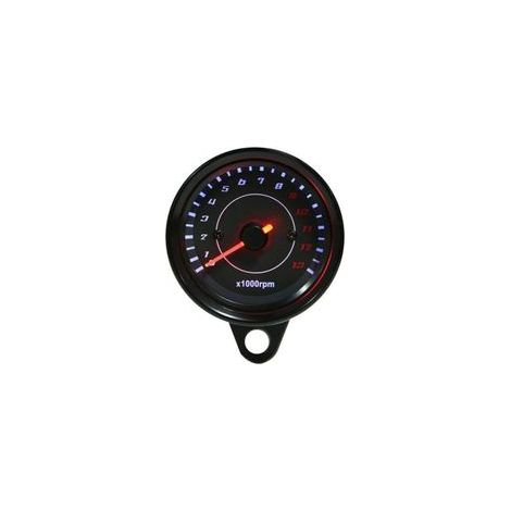 Tachymètre - Tachymètre Électronique Tachymètre - CC 12V Moto Universel Rétroéclairage LED Jauge (1/3)