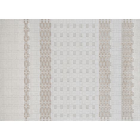 Tapis gris à motifs graphiques 200 x 290 cm ORCHIDÉE