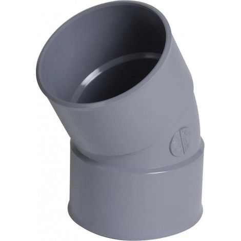 Coude pvc 30 degré FF 125
