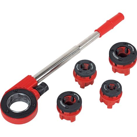 Rothenberger Industrial Juego de Abocardadores de Roscas rojo 070669E