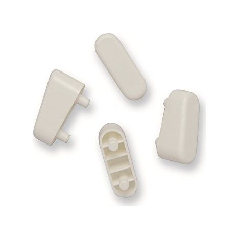 Acquastilla 116366 Paracolpi Inclinati, Multicolore, Set di 4 Pezzi