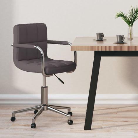 Bürostuhl Drehbar Taupe Stoff (1/5)