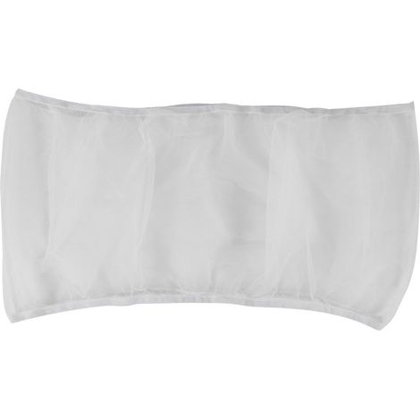Couvercle de cage à oiseaux avec récupérateur de graines, filet de protection pour cage à oiseaux (blanc - M) (1/5)