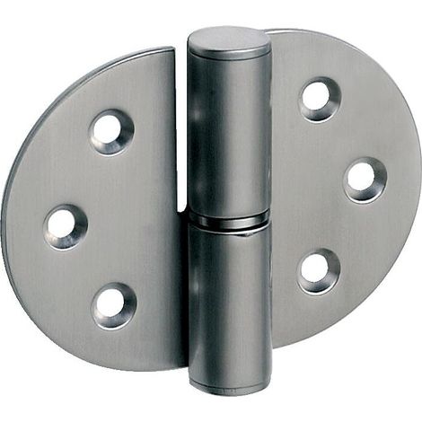 Paumelle inox NT - type NT TB 78 Standard pour cloisons main droite - NORMBAU