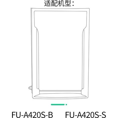 Abverkauf von kompatiblen Filtern für die Luftreiniger Sharp FU-A420S-S und FU-A420S-B. (1/4)