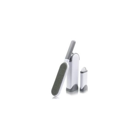 Brosse anti poils d'animaux (grise), brosse anti poils de chien pour vêtements brosse anti peluches, brosse anti poils pour chiens, chats et chiots (1/5)