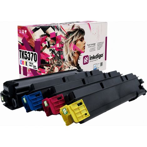 Toner Inkdigo TK5370 compatibile con Kyocera ecosys MA3500cifx PA3500cx, certificato TÜV. (1/5)