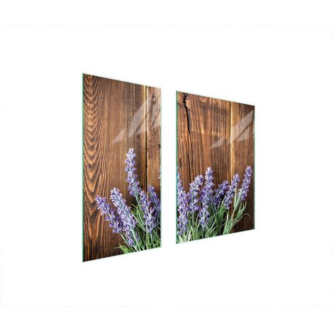 TABLERO PROTECTOR DE VIDRIO 75x52 LAVANDA (1/5)