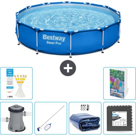 Bestway Steel Pro Rund - 305x76 cm - 7-teilig S217