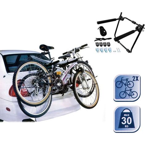 Portabicicletas-Soporte bicicletas para maletero de coche (2 bicicletas) 72538 (1/5)