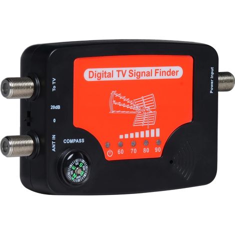Détecteur de signal TV LED avec alarme boussole et alarme (1/5)