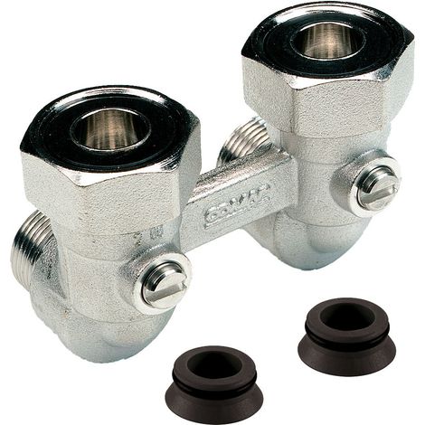 module hydraulique - altech - bitube - equerre - avec inserts eurocône - altech 4154504