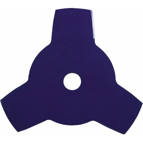 Lame droite pour débroussailleuse 3 dents L:230 ép.:1,4 (1/2)