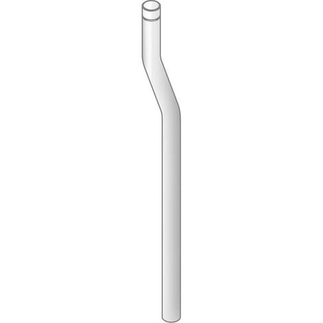 KWC Urinal-spülrohrverlängerung, 350 mm, Kröpfung 35 mm