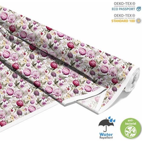 TESSUTI DECORATIVI PER ESTERNI OXFORD - Motivo Fiori I DX5133 (1/5)