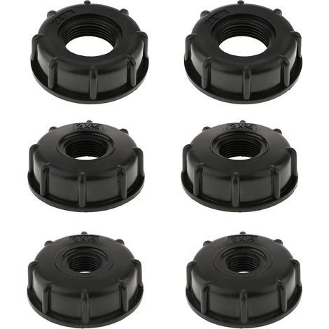 Adaptateur de sortie filetage grossier pour conteneur IBC de 1000 L (1/5)