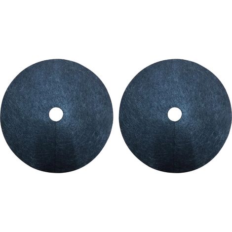 Protège-racines Arboricole en Toile Non-tissée Diamètre 25cm (3cm Interne) Ensemble 6 Pièces pour Contre Mauvaises Herbes et Animaux (1/5)