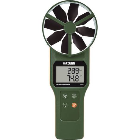 Extech AN300 anemometro termico nero precisione ±1,5%